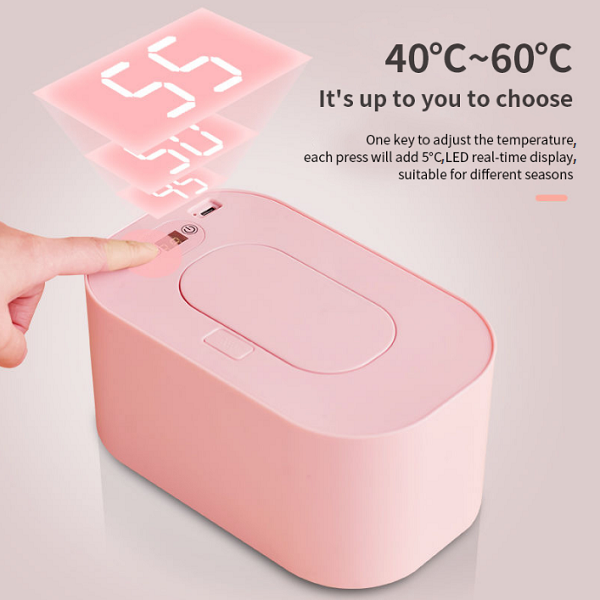 Pink wipe hot sale warmer