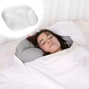 ergonomic pillow for side sleepers, cloud sleeping pillow, cloud-shaped sleeping pillow, sleeping foam pillow