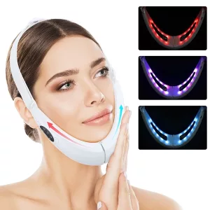 double chin reducer, double chin remover, face slimming, ems face lifting device