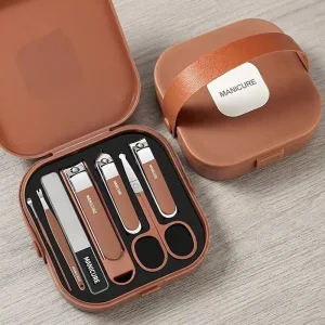 manicure and pedicure set, manicure nail set, stainless steel manicure set