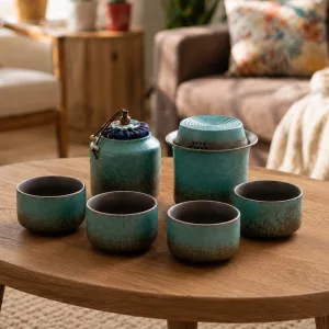 ceramic tea set, ceramic tea pot set